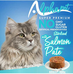 Alpha Pet Wet Food for Neutered Cat in Can 400gr