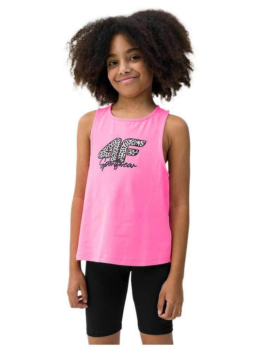 4F Kids Blouse Sleeveless Fuchsia