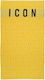 Dsquared2 Icon Yellow Beach Towel 100x180cm