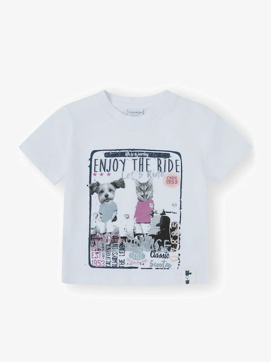 Παιδικό T-shirt Λευκό