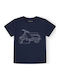 Kinder-T-Shirt Blau