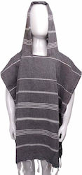 NODO Kids Beach Poncho Gray