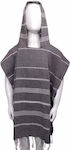 NODO Kinder Strandponcho Gray