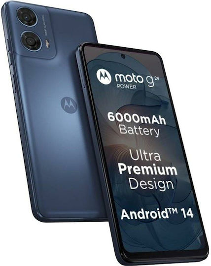 Motorola Moto G24 Power Dual SIM (8/256GB) Albastru Ink | Skroutz