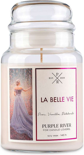 Purple River Lumânare Aromatică Din Soia În Borcan 623gr