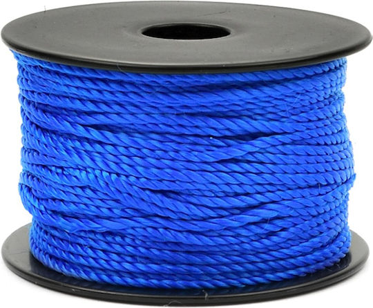 Geko Σχοινί Διαμέτρου 1.7mm με Μήκος 50m Μπλε