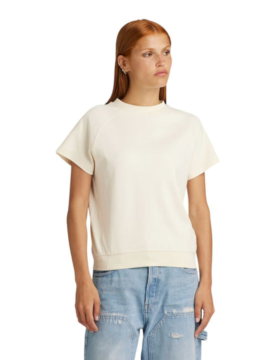 G-Star Raw Γυναικείο T-shirt Λευκό