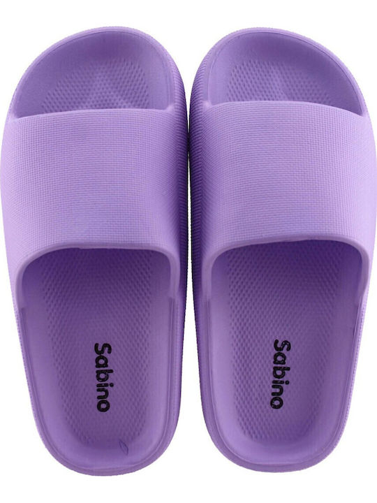 Sabino Slides În Culoare Violet