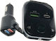 Carner FM Transmitter Autovehicul cu Bluetooth / USB / AUX