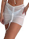 Chica Women's Skirt Beachwear in White color