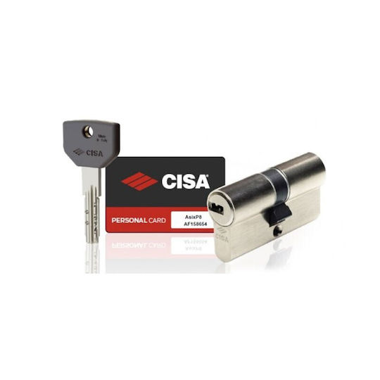 Cisa Κύλινδρος Κλειδαριάς Ασφαλείας Asix P8 60mm (30-30)