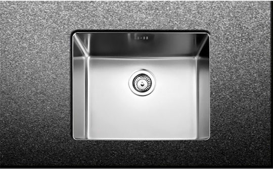 Apell Unterbau Spüle Inox Satiniert B54xT44cm Silber
