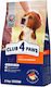 Club 4 Paws 2kg Trockenfutter für erwachsene Hunde mittlerer Rassen mit Huhn und Fleisch