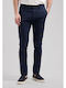 Trousers Chino in Slim Fit Navy Blue
