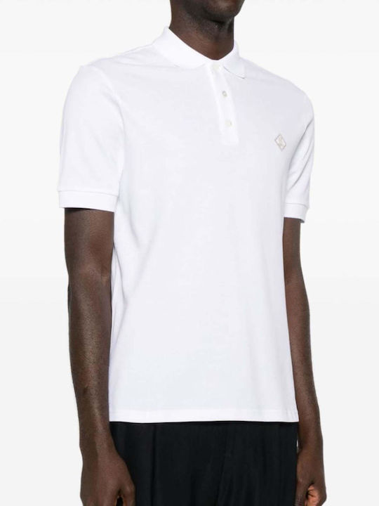 Herno Herren Shirt Polo Weiß