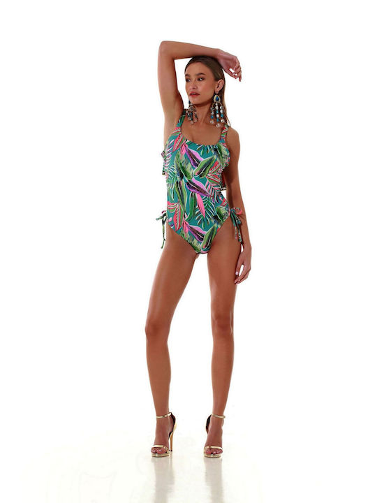Bluepoint One-Piece Swimsuit Green