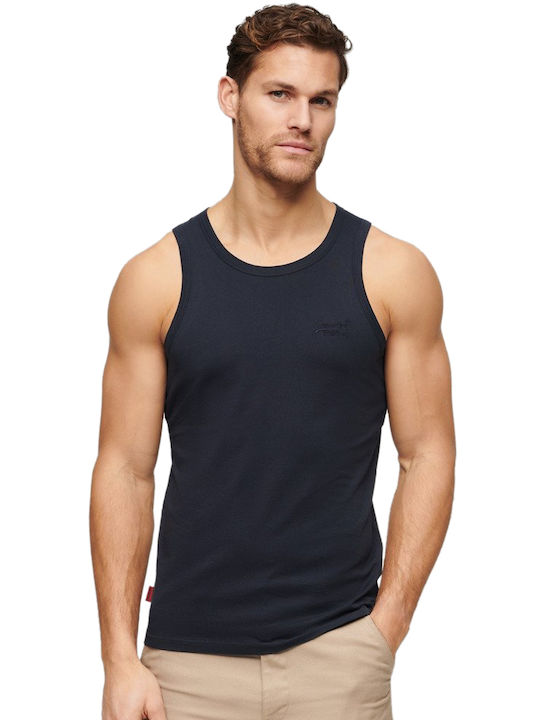 Superdry Herren Ärmelloses Shirt Navy