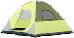 Outsunny Beach Tent / Shade Yellow 300x180x300cm
