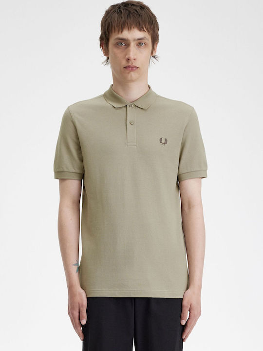 Fred Perry Polo Herrenbluse Kurzarm Graue