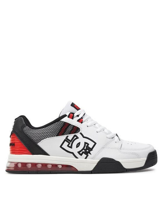 DC Versatile Herren Sneakers White / Black / Red