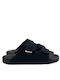 Women's Flat Sandals in Black Color