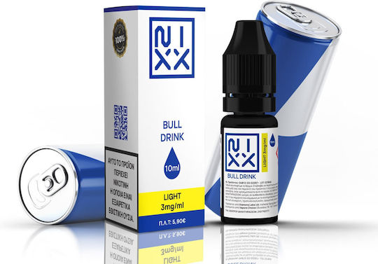 Nixx Έτοιμο Υγρό Αναπλήρωσης Bull Drink 0mg 10ml