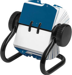 Rolodex Rotary Card File Τηλεφωνικό Ευρετήριο Μαύρο 5.7x10.2cm