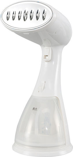 Esino LC 201 Aparat de călcat cu abur pentru haine de Mână 1500W cu rezervor 300ml Alb