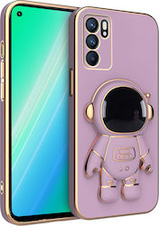 Umschlag Rückseite Lila (Oppo Reno6) Umschlag Rückseite Lila (Oppo Reno6)