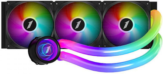 1STPLAYER MT360 Infinite Space Υδρόψυξη AIO CPU με 3 Ανεμιστήρες 120mm και ARGB Φωτισμό