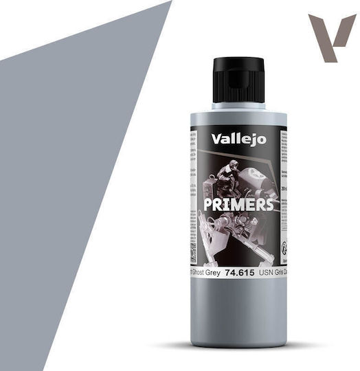 Грунд за повърхности акрил-полиуретан Vallejo 200ml USN Light Ghost Grey FS363