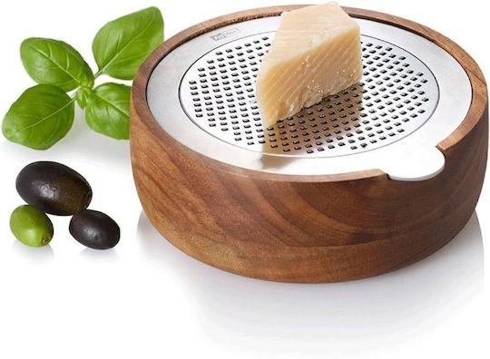 G. Topalidis Handbuch Reibe Käse aus Edelstahl mit Behälter 13.3x5x5cm