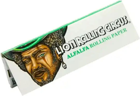 Lion Rolling Circus Χαρτάκια 1¼ Unbleached Alfalfa