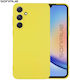 Sonique Back Cover Silicone / Fabric Yellow (Ga...