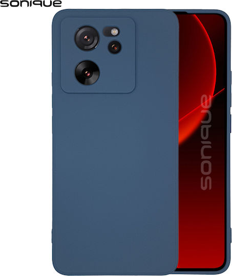 Sonique Back Cover Silicon / Tesatura Albastru marin (Xiaomi 13T / 13T Pro)
