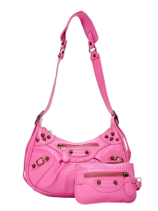 Bag to Bag Set Women's Bag Shoulder Fuchsia