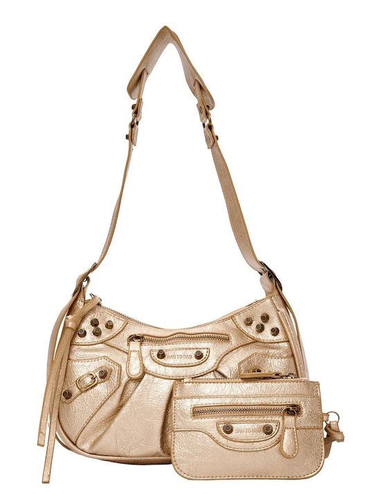 Bag to Bag Set Women's Bag Shoulder Gold