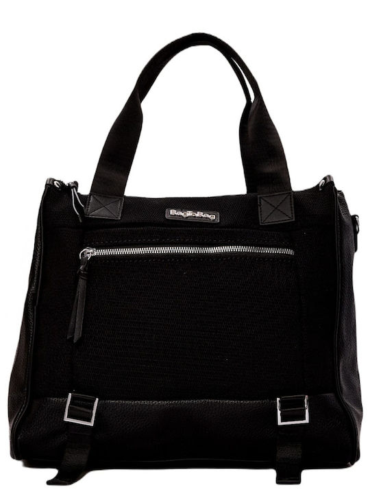 Bag to Bag Γυναικεία Τσάντα Ώμου Μαύρη