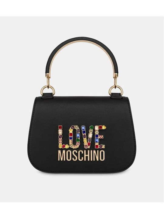 Moschino Geantă de damă De umăr Neagră