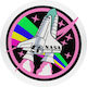 Koupakoupa Nasa Pink Mouse Pad (200mm) Ροζ KP_23309_mousepad-round