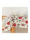 Mauré Christmas Tablecloth Fabric L140xW140cm 1pcs