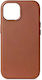 Decoded Back Cover Δερμάτινο Καφέ (iPhone 15)