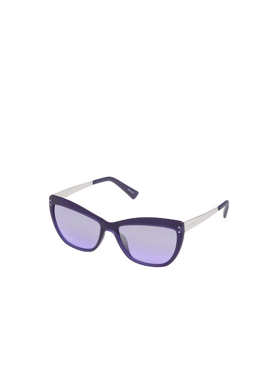 Police Women's Sunglasses with Purple Frame and Purple Lens S1971 899X