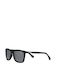 Zippo Sunglasses with Black Plastic Frame and Black Lens OB223-1