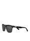 Zippo Unisex Sunglasses with Black Plastic Frame and Black Lens OB201-11