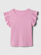 GAP Kids Blouse Short Sleeve Pink