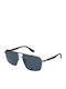 Invu Herren Sonnenbrille mit Gray Metall Gestell und Blau Linse IB12406B