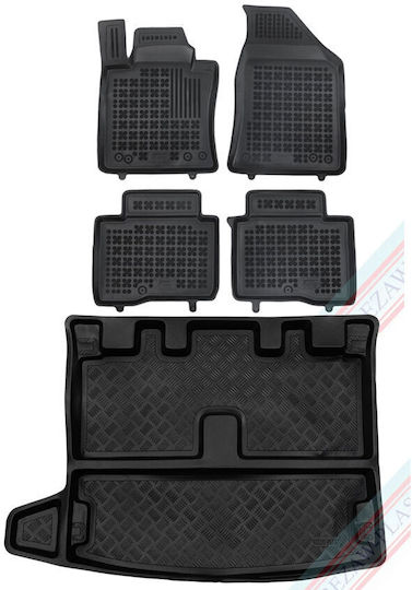 Rezaw Plast Trunk Mats 5pcs Tray Type 2023+ Black