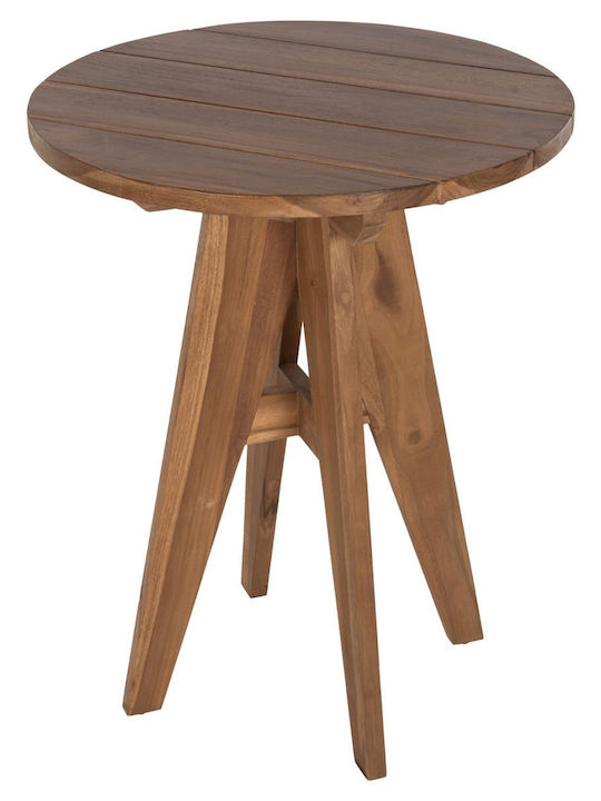 Leo Sitting Room Outdoor Wood Table Natural 60x60xcm