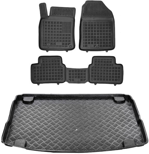Rezaw Plast Trunk Mat Tray Type for Citroen C4 Hyundai i30 2019+ Black